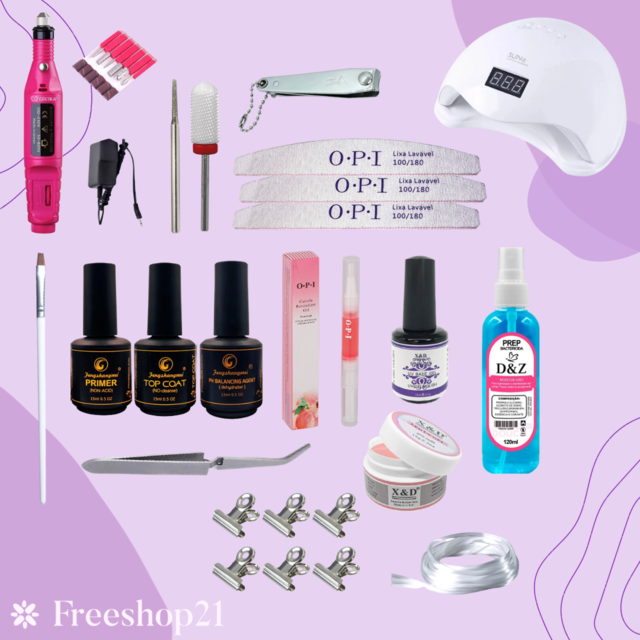 KIT UNHA DE GEL